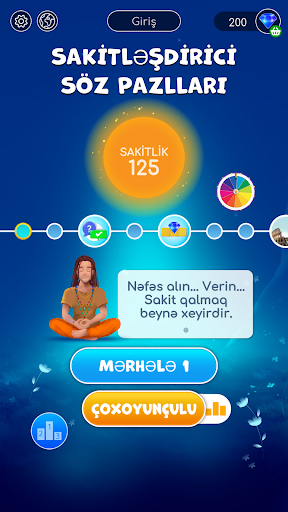 Rompecabezas de palabras relajantes